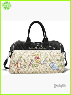 Disney Winnie the Pooh Weekender Duffel Bag with Trolley Sleeve
